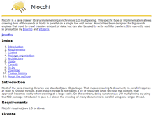 Tablet Screenshot of niocchi.com